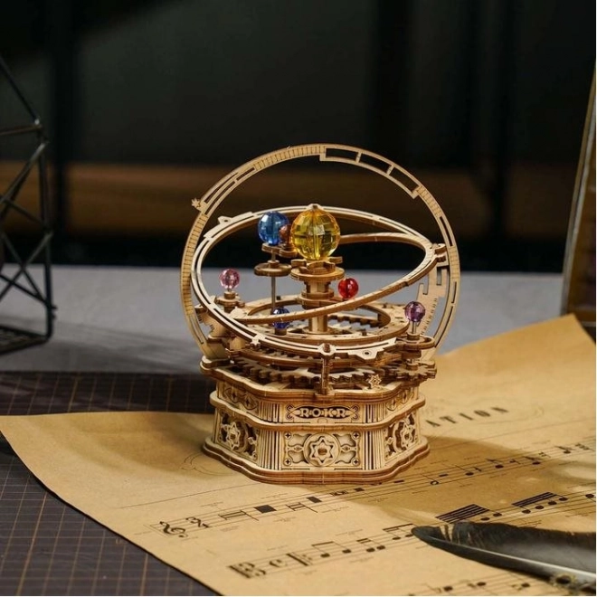 RoboTime 3D puzzel muziekdoos Historische klok