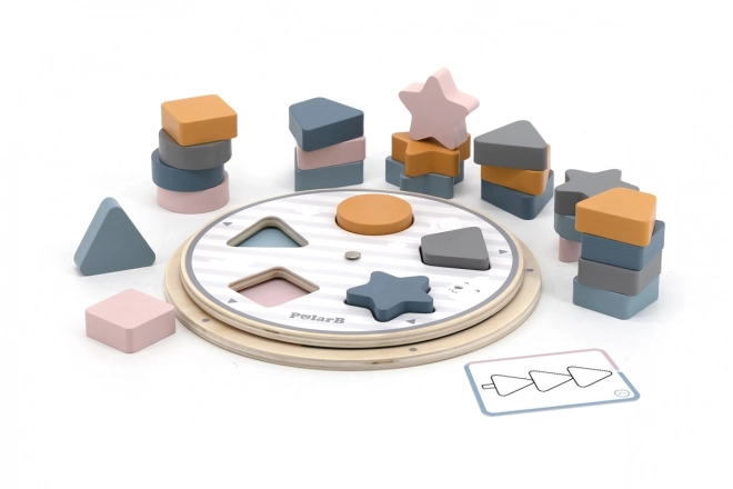 Houten insteekpuzzel