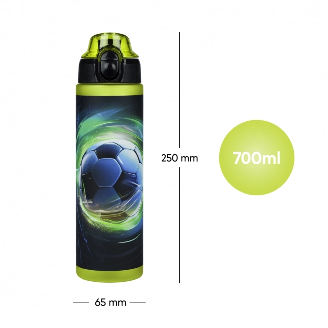 BAAGL Tritan Drinkfles Voetbal, 700 ml