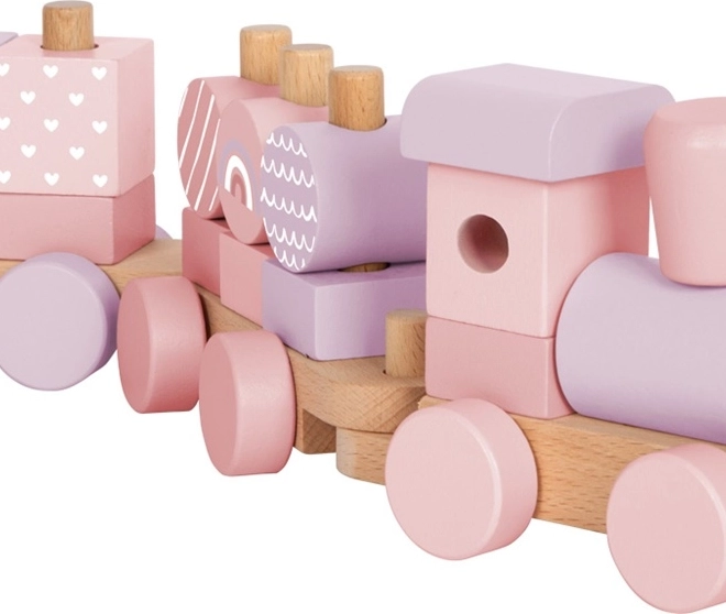 Houten trein roze Small Foot