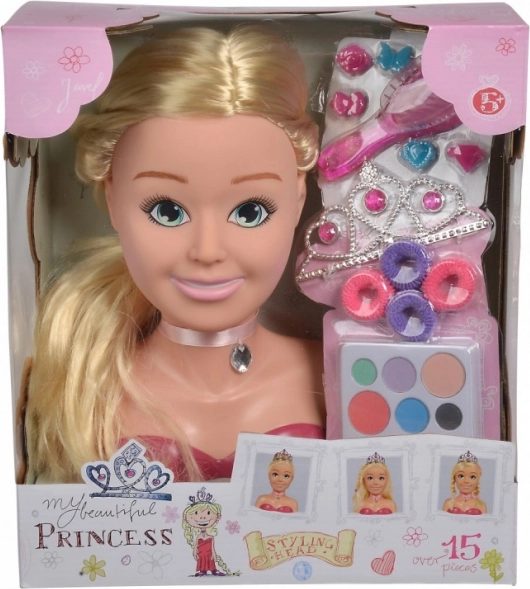 Grote prinsessen-stylingkop
