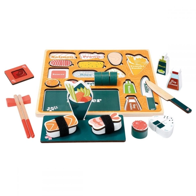 Holz 3D-Puzzle Sushi-Bar von Bino