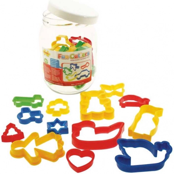 Bigjigs Toys uitsteekvormpjes voor koekjes 24 stuks