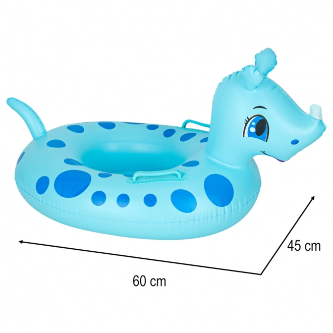 Opblaasbare ring voor de kleintjes - neushoorn