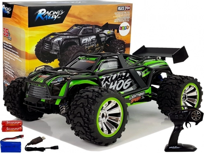 Remote Controlled Off-Road Car 2.4G 1:18 Green