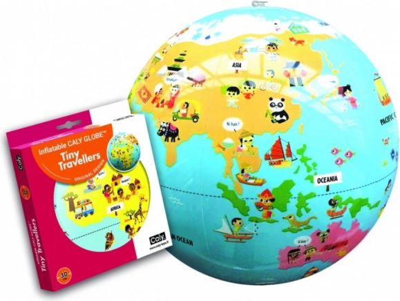 Bal Globe 30 cm - Kleine Reizigers