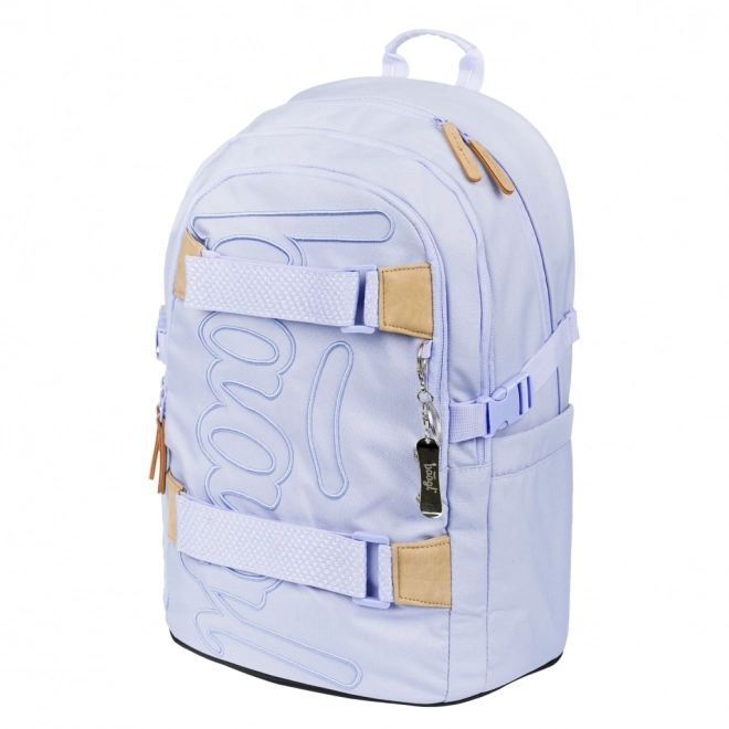 BAAGL Sac à dos scolaire Skate Lilac