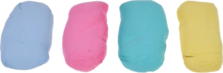 Quatre couleurs vives et parfum de chewing-gum