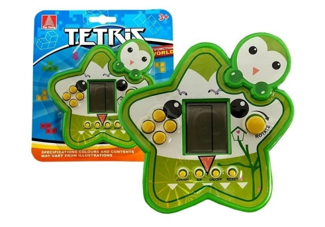 Elektronisch spel Tetris groene ster