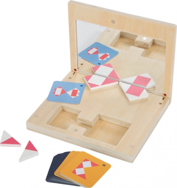 Jambe petite Jeu de Symétrie avec miroir