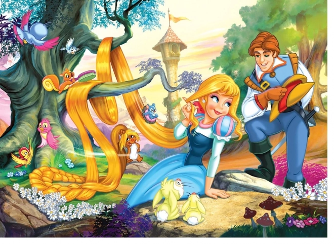 Eurographics puzzel Prinses met prachtige haren 100 stukken