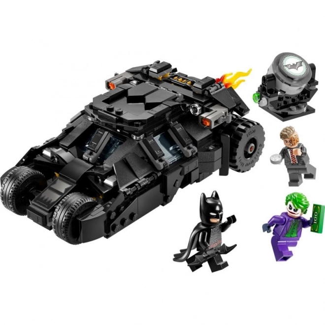 Set met Batmobiel
