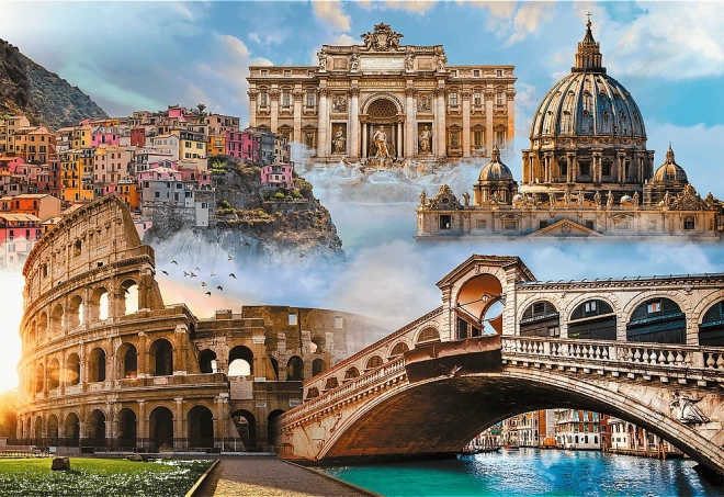 Puzzel 1500 stukjes – Favoriete plekken: Italië TREFL