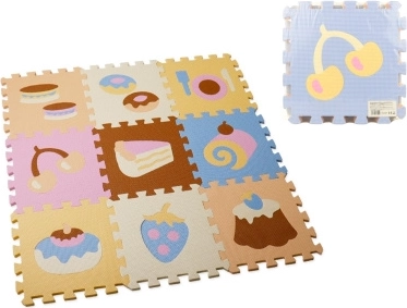 Foam puzzelmatje Lekkers 28 × 28 cm