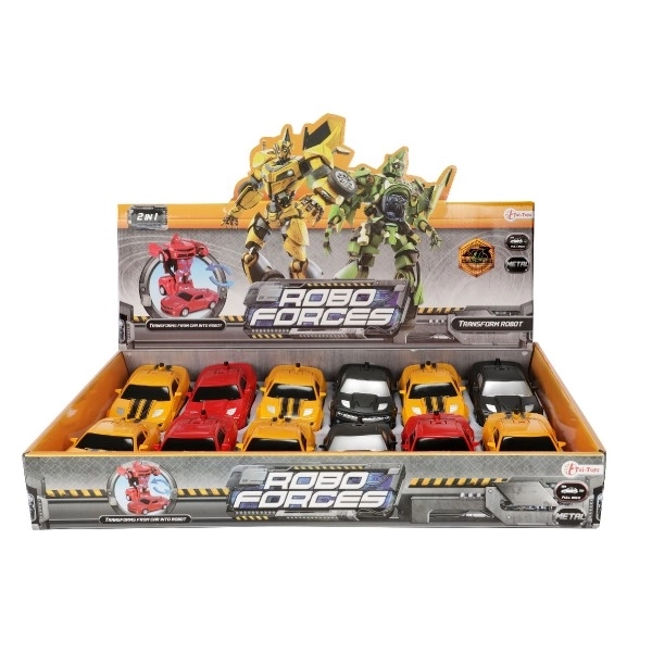 Teddies Transformer auto naar robot