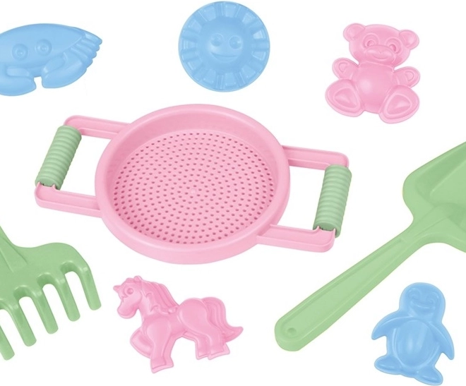 Lena sand set for children 8 pieces