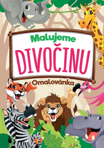 Wir malen die Wildnis – Malbuch für Kinder FONI book