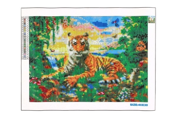 Diamond Painting King of the Jungle 40x30 cm