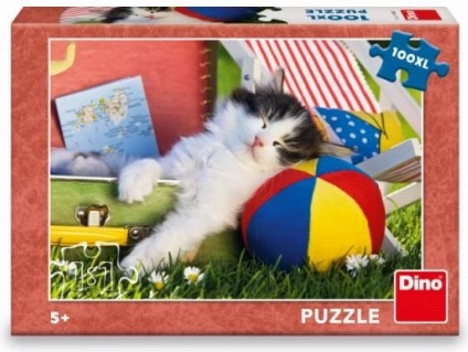 Schattig kittenmotief
