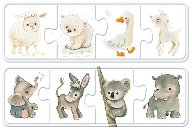 Mon premier puzzle Animaux colorés