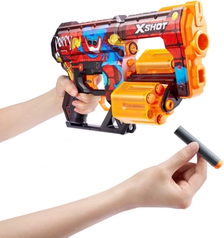 Schnelle Action mit drehbarer Trommel