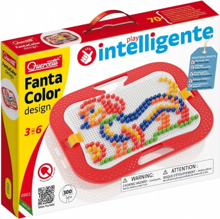 Quercetti FantaColor Design 300 pcs (Ø10 mm)