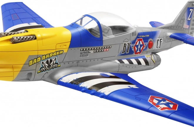 Flugzeug Sky Knight mit Soldat