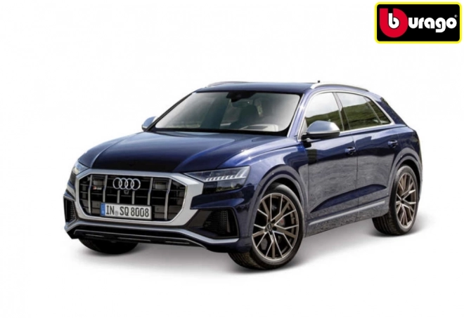 Model Audi SQ8 1:32 Blauw van Bburago