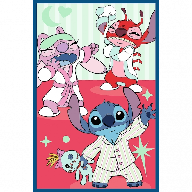 Puzzel Lilo & Stitch: Drie Puzzels in Eén - Stitch 3x80 Stukken