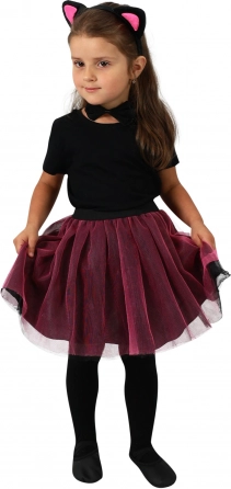Kinderkostüm Kätzchen mit Tutu-Rock