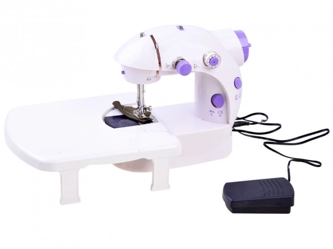 Machine à coudre mini avec pédale et table
