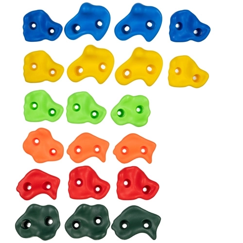 Satz von Haltegriffen für Kletterwand Kruzzel