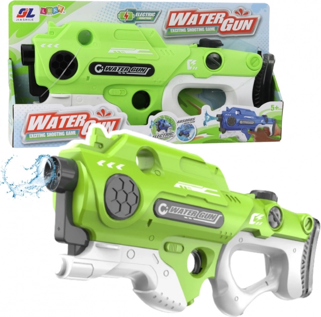 Electric Automatic Water Gun Green