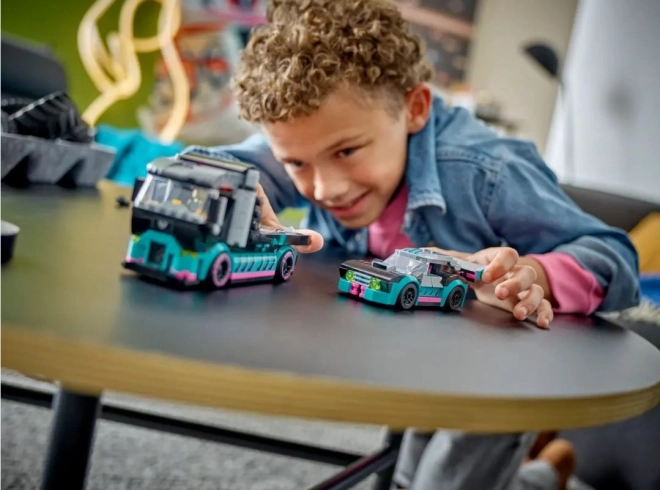 LEGO® City 60406 Truck met racewagen