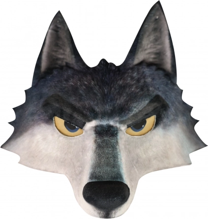 Realistische wolvenmasker voor volwassenen