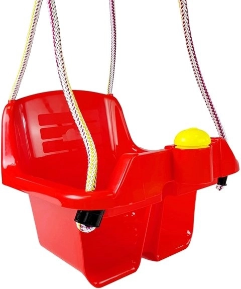 Red Bucket Swing for Children