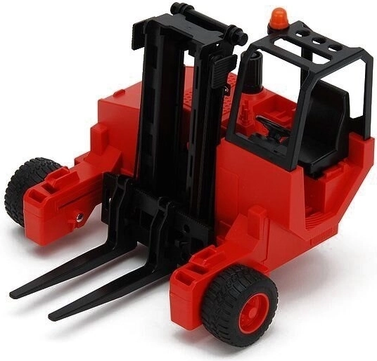 Bruder red forklift