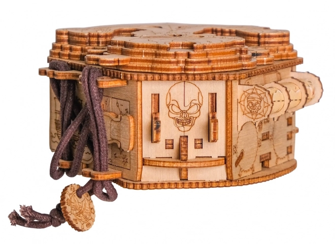 Houten Puzzel Kompas van Zwartbaard