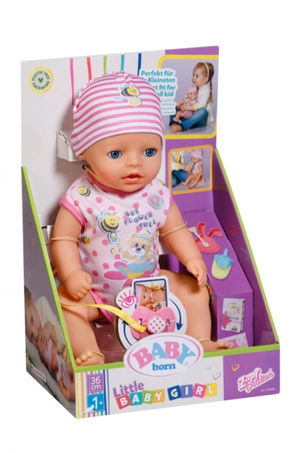 BABY born Little, meisje, 36 cm