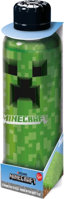 Bouteille en acier inoxydable Minecraft