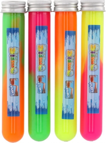 Slime in Test Tube Mixed Colors