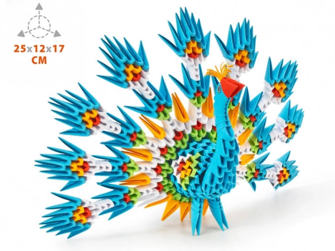 Creative Origami 3D Peacock by Alexander