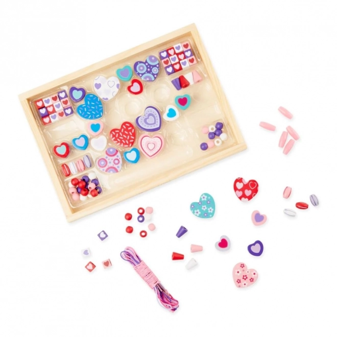 Kreativ-Set Herzperlen - Melissa & Doug