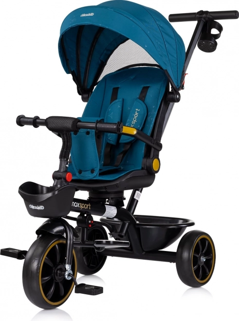 Tricycle avec auvent Chipolino Max Sport 2-en-1 Oasis