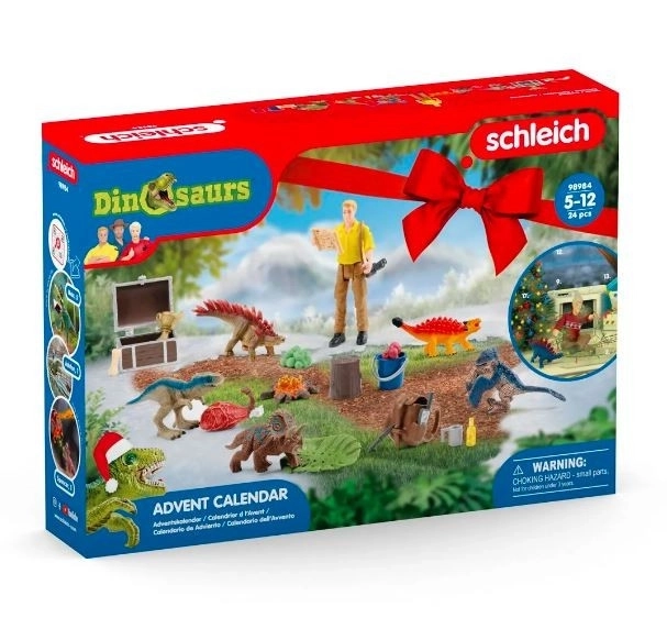 Advent calendar dinosaurs