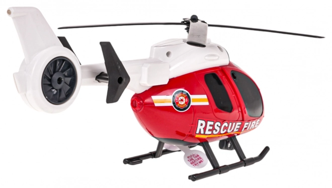Set helikopter + brandweerauto