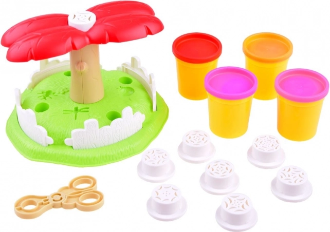 Creative play with modeling clay