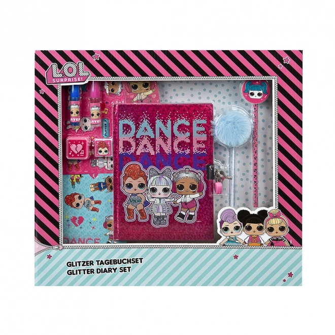 Set van agenda's met glitters LOL Surprise