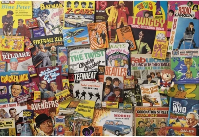 Puzzel Jaren 60, 1000 stukjes GIBSONS
