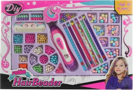 Umfangreiches Set bunter Perlen